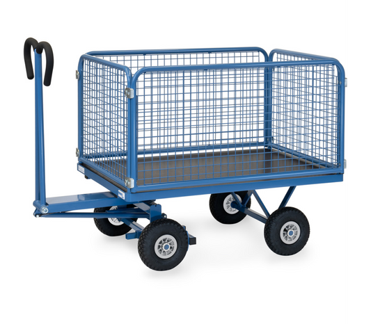 Handtrekwagen 6433L - Laadvlak 1.200 x 800 mm