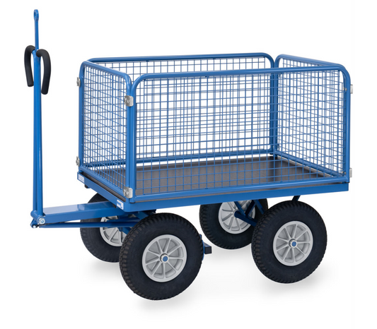 Handtrekwagen 6434PZ met trekoog - Laadvlak 1.200 x 800 mm - TD 750 kg