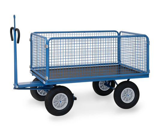 Handtrekwagen 6435PZ met trekoog - Laadvlak 1.600 x 900 mm - TD 750 kg