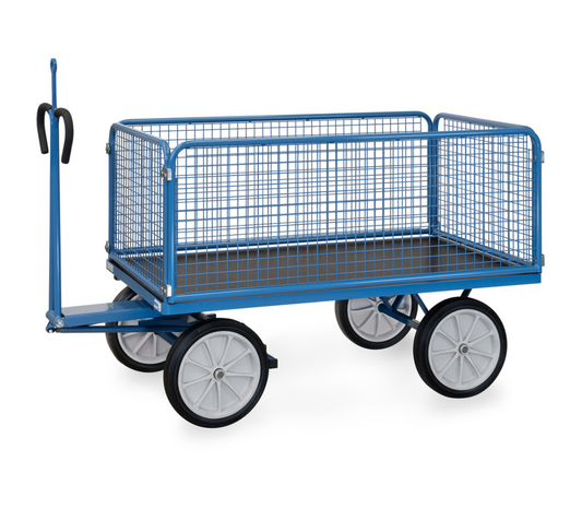 Handtrekwagen 6435VZ met trekoog - Laadvlak 1.600 x 900 mm