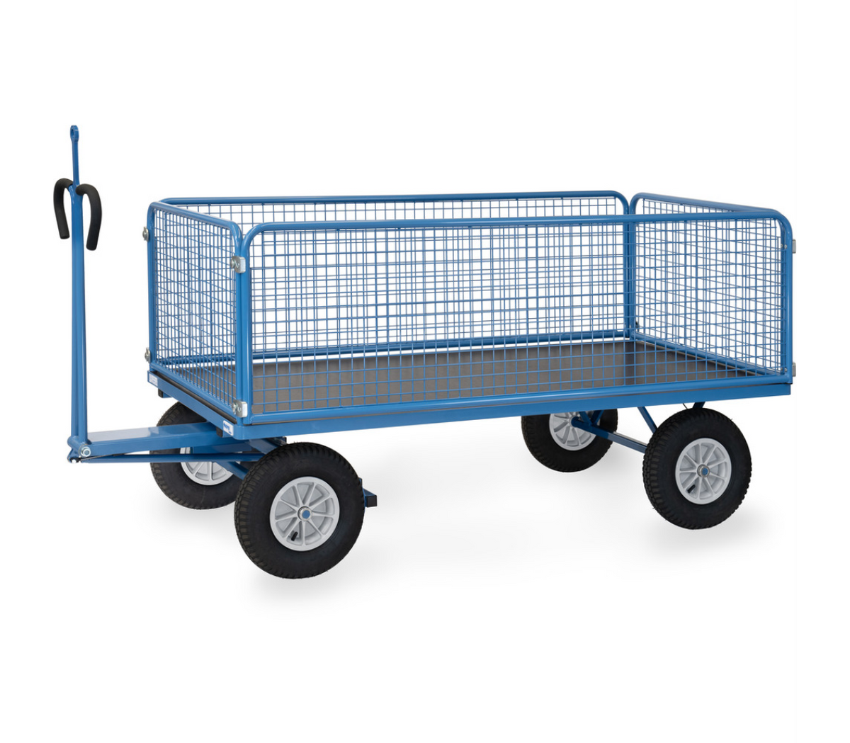 Handtrekwagen 6436LZ met trekoog - Laadvlak 2.000 x 1.000 mm
