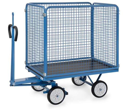 Handtrekwagen 6443VZ met trekoog - Laadvlak 1.200 x 800 mm