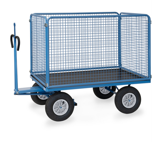 Handtrekwagen 6445LZ met trekoog - Laadvlak 1.600 x 900 mm