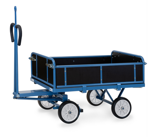 Handtrekwagen 6453VZ met trekoog - Laadvlak 1.200 x 800 mm