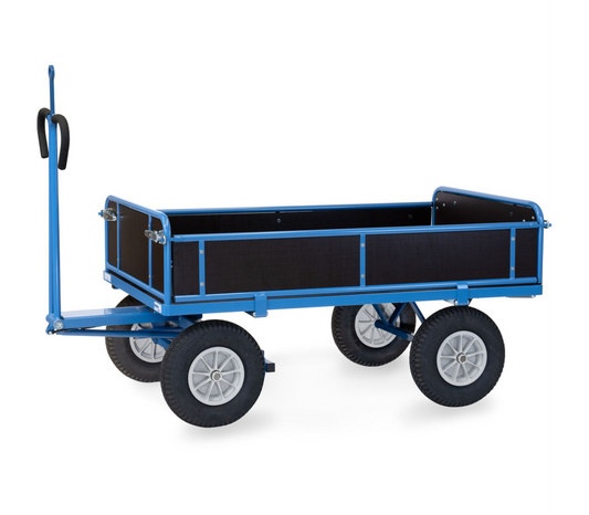 Handtrekwagen 6455PZ met trekoog - Laadvlak 1.600 x 900 mm - TD 750 kg
