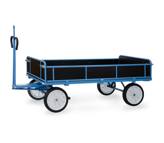 Handtrekwagen 6456VZ met trekoog - Laadvlak 2.000 x 1.000 mm