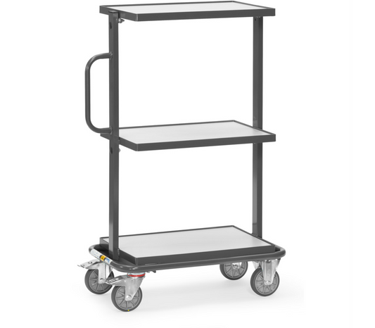 ESD-Bijzetwagen 92901 - met bodem - Laadvlak 600 x 400 mm