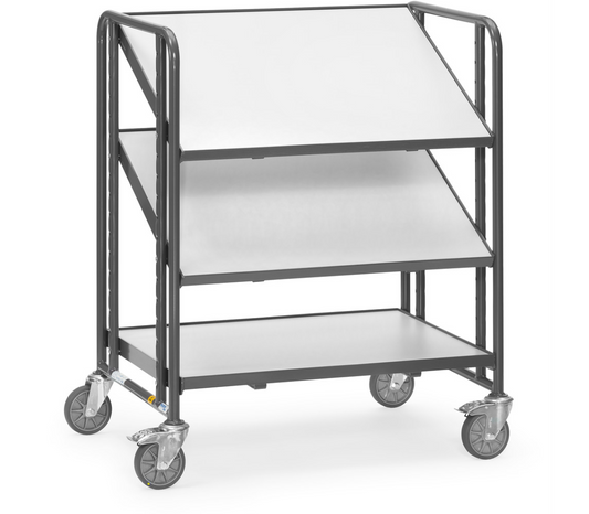 ESD-Eurobakkenwagen 9391 - met bodem - Laadvlak 825 x 610 mm
