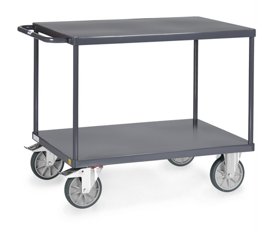 ESD-Tafelwagen 9402B - Laadvlak 1.000 x 700 mm - staalplaat platformen