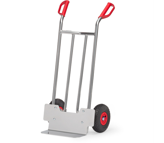 Alu steekwagen A1115L - Luchtbanden 260 x 85 mm