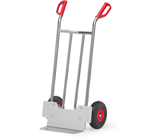 Alu steekwagen A1115P - PU-banden 260 x 85 mm