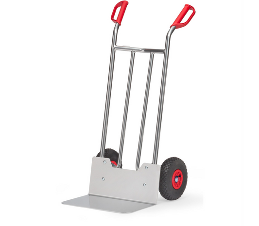 Alu steekwagen A1116L - Luchtbanden 260 x 85 mm