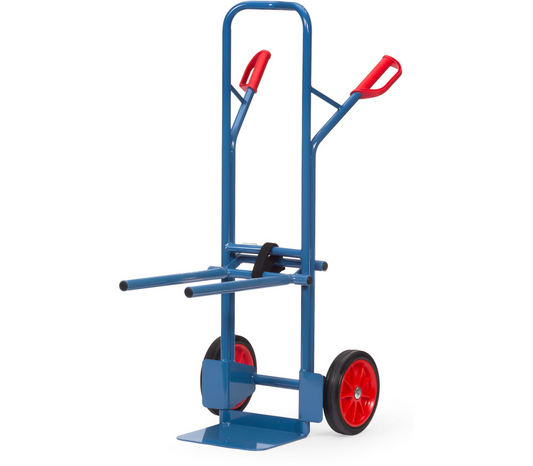 Stoelensteekwagen B1335V - Massief rubber wielen 260 x 56 mm