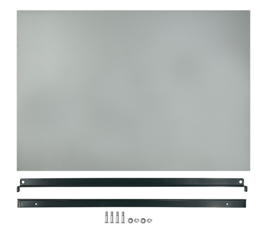Etage voor etagewagen 1200 x 800 mm - toebehoren - - met 1 paar etagedragers, antracietgrijs