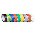 Fleece tape 15 mm x 10 m, 150 µm, kern 76 mm, PVC solvent, groen