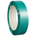 Omsnoeringsband polyester (PET) groen 15,5 x 0,6 mm x 2000 m, kern 406 mm