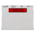 Paklijstenvelop 175 x 140 mm bedrukt rood/zwart