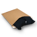 Kraft papieren verzendenvelop 220 x 265 mm, zelfklevende sluiting, 100% recyclebaar