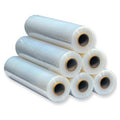 Handwikkelfolie 12 µm 450 mm x 300 m, super 180% rek