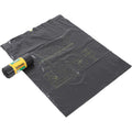 Vuilniszak 820 x 850 mm 43 µm PE-BD recycled zwart 100 liter