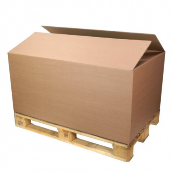 Pallet doos 1200x800x800 mm - Dubbelgolf