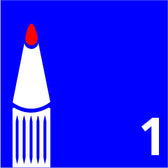 Viltstift STABILO Pen 68/48 M karmijnrood - afbeelding 8